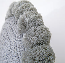 Load image into Gallery viewer, Sunflower Tassel  Knitted Throw Pillow