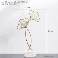 Load image into Gallery viewer, Metal Maple Leaf Sculpture