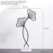 Load image into Gallery viewer, Metal Maple Leaf Sculpture