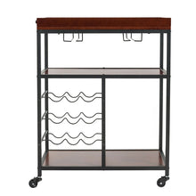 Load image into Gallery viewer, 3 Tier Storage Bar Cart