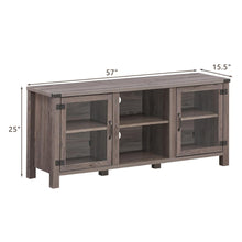 Load image into Gallery viewer, TV Stand for TV's up to 65" with Storage Cabinets