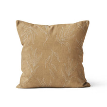Load image into Gallery viewer, Mustard Linen Pillow Cover