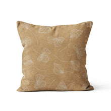 Load image into Gallery viewer, Mustard Linen Pillow Cover