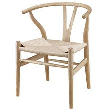 Load image into Gallery viewer, Wooden Wishbone Chair