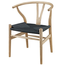 Load image into Gallery viewer, Wooden Wishbone Chair