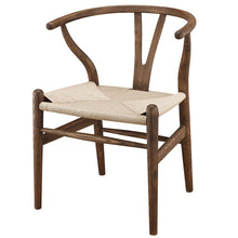 Load image into Gallery viewer, Wooden Wishbone Chair