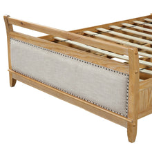 Load image into Gallery viewer, Hazel Upholstered and Wood Storage Queen Bed with Storage Room