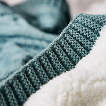 Load image into Gallery viewer, Winter Stripe Fleece Blanket