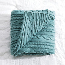Load image into Gallery viewer, Winter Stripe Fleece Blanket