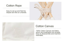 Load image into Gallery viewer, Tent Teepee With Thick Cushion