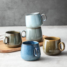 Load image into Gallery viewer, Japanese Retro Ceramic Coffee Cup