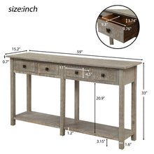 Load image into Gallery viewer, Brushed Console Table