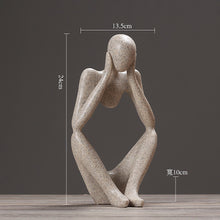 Load image into Gallery viewer, Abstract Thinker People Figurines