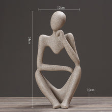 Load image into Gallery viewer, Abstract Thinker People Figurines