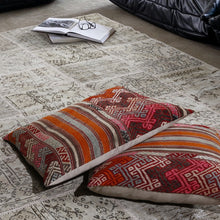 Load image into Gallery viewer, Rug Pattern Brown Ornament Throw Pillowcase 15.75"x15.75"