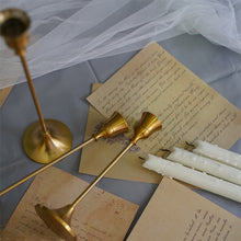 Load image into Gallery viewer, Simple Moments 3 PC/set Retro Bronze Candle Holders