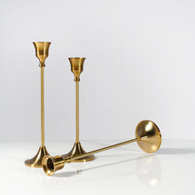 Load image into Gallery viewer, Simple Moments 3 PC/set Retro Bronze Candle Holders