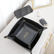 Load image into Gallery viewer, Leather Crafted Tray
