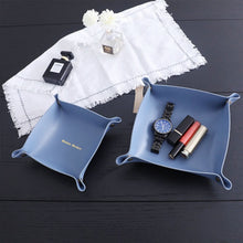 Load image into Gallery viewer, Leather Crafted Tray