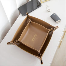 Load image into Gallery viewer, Leather Crafted Tray