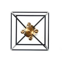 Load image into Gallery viewer, Gold Iron Four-Head Hanging Pendant Chandelier