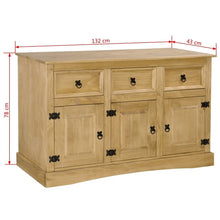 Load image into Gallery viewer, Solid Pinewood Storage Cabinet