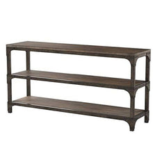 Load image into Gallery viewer, Weathered Oak Hallway Entryway Table
