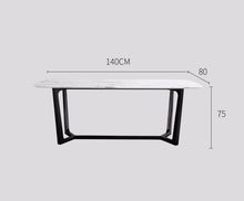Load image into Gallery viewer, Marble Top Dining Table