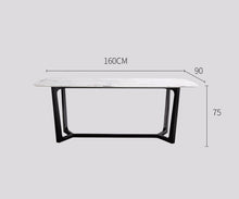 Load image into Gallery viewer, Marble Top Dining Table