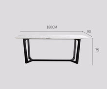 Load image into Gallery viewer, Marble Top Dining Table