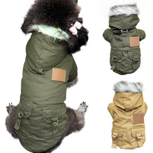 Load image into Gallery viewer, Dogs Winter Down Jacket with Hood