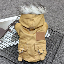 Load image into Gallery viewer, Dogs Winter Down Jacket with Hood