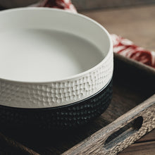 Load image into Gallery viewer, Ceramic Hammer-Eyed Deep-Dish Bowl