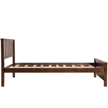 Load image into Gallery viewer, Twin Size Wood Platform Bed With Headboard