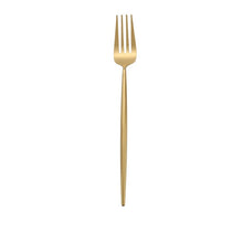 Load image into Gallery viewer, Matte Gold Cutlery Set