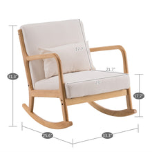 Load image into Gallery viewer, Accent Oak Rocking Chair