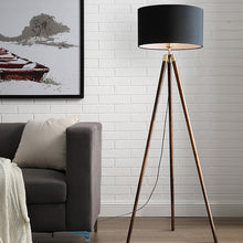 Load image into Gallery viewer, LED Wooden Floor Lamp