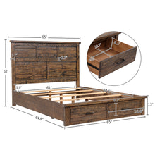 Load image into Gallery viewer, Queen Storage Bed Frame
