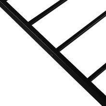 Load image into Gallery viewer, Queen Canopy Metal Upholstered Bed Frame With Four Posts