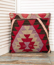 Load image into Gallery viewer, Bohemian Embroidered Pillow Cover 15.75"x15.75"