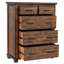 Load image into Gallery viewer, Home Bedroom Wood 5 Drawer Dresser