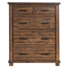 Load image into Gallery viewer, Home Bedroom Wood 5 Drawer Dresser