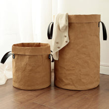 Load image into Gallery viewer, Large Cotton Waterproof Storage Basket