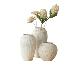 Load image into Gallery viewer, Pastoral Porcelain Modern Style Ceramic Coarse Pottery Vase