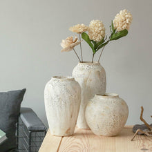 Load image into Gallery viewer, Pastoral Porcelain Modern Style Ceramic Coarse Pottery Vase