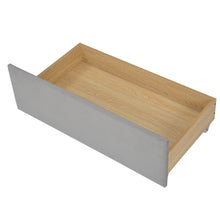 Load image into Gallery viewer, Twin Size Upholstered Daybed with Trundle, Wood Slat Support