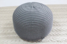 Load image into Gallery viewer, New Style Knitted  Woolen Round Cushion POUF