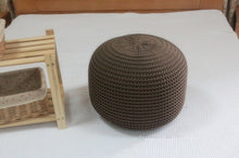 Load image into Gallery viewer, New Style Knitted  Woolen Round Cushion POUF