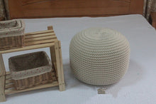 Load image into Gallery viewer, New Style Knitted  Woolen Round Cushion POUF