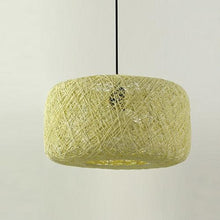 Load image into Gallery viewer, Round Wicker Rattan Shade Hanging Pendant Light Fixture